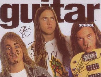 Guitar School cover, February 1996